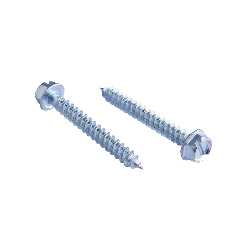 Tornillo autorroscante con cabeza de arandela hexagonal (ranurada)
