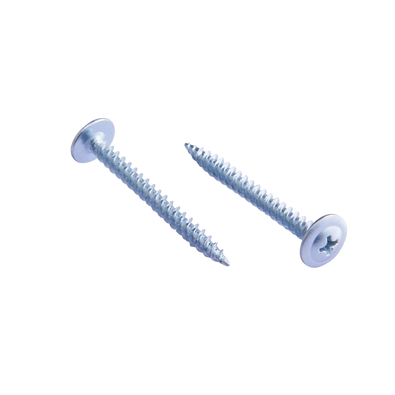 Tornillo de cabeza truss modificada, punta afilada